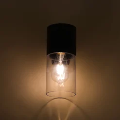 Solar Wandleuchte Viola mit LED-Glühbirne
