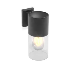 Solar Wandleuchte Viola mit LED-Glühbirne