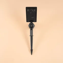 Solar Wand- und Bodenstrahler warm weiß im Kunststoffgehäuse