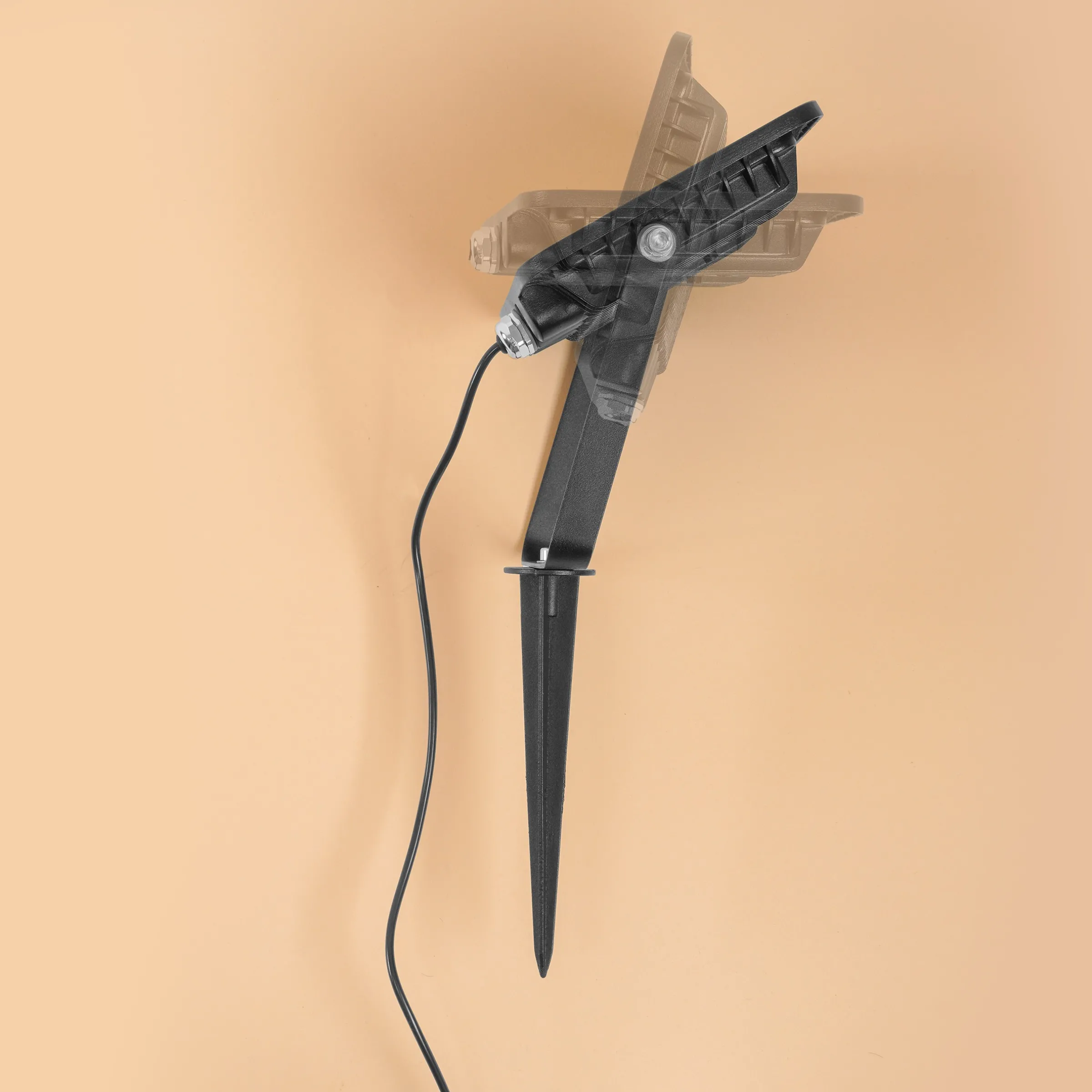 Solar Wand- und Bodenstrahler Power Flood DuoColor