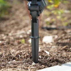 Solar Wand- und Bodenstrahler kalt weiß aus Kunststoff