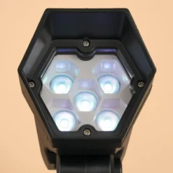 Solar Wand- und Bodenstrahler kalt weiß aus Kunststoff