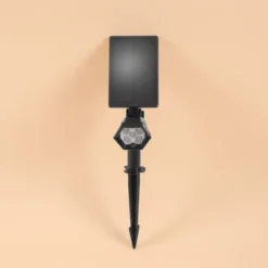 Solar Wand- und Bodenstrahler kalt weiß aus Kunststoff
