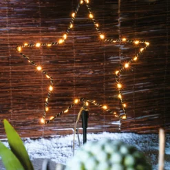 Solar Weihnachtsdeko Sternenzauber im 3er-Set