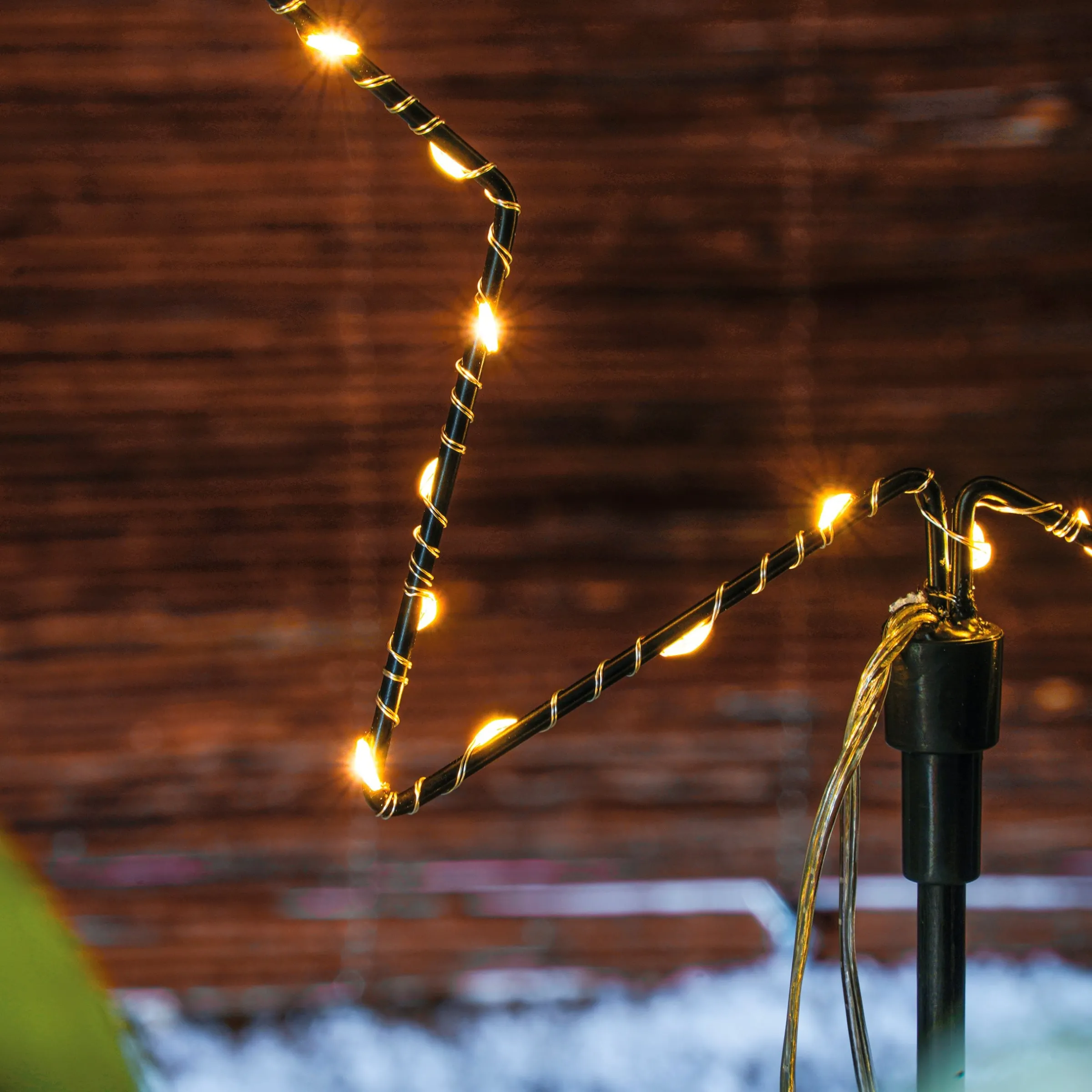 Solar Weihnachtsdeko Sternenzauber im 3er-Set