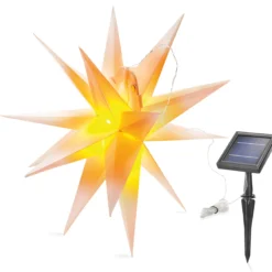 Solar Weihnachtsstern für Außen, Ø 57 cm