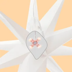 Solar Weihnachtsstern für Außen, Ø 35 cm