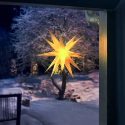 Solar Weihnachtsstern für Außen, Ø 35 cm