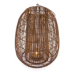 Solar Windlicht Isabella 40 cm im Boho-Stil