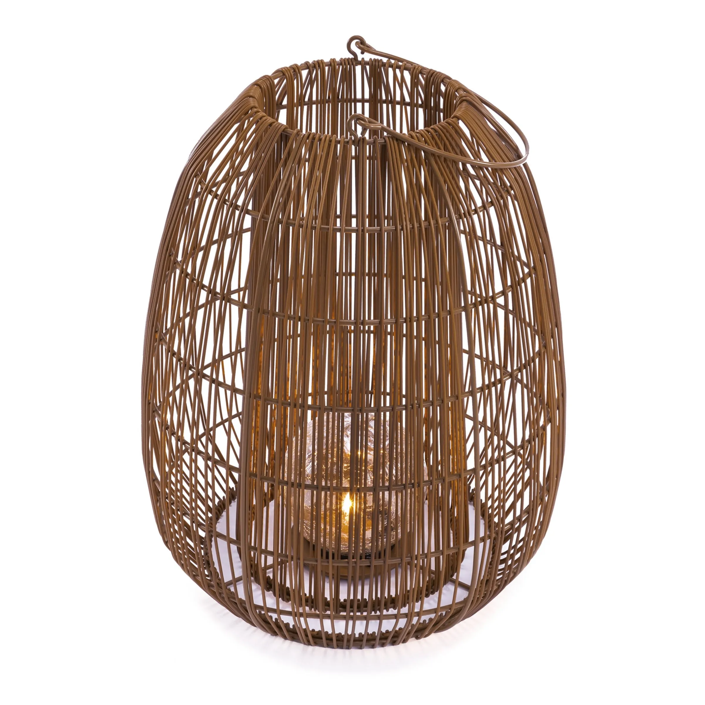 Solar Windlicht Isabella 40 cm im Boho-Stil