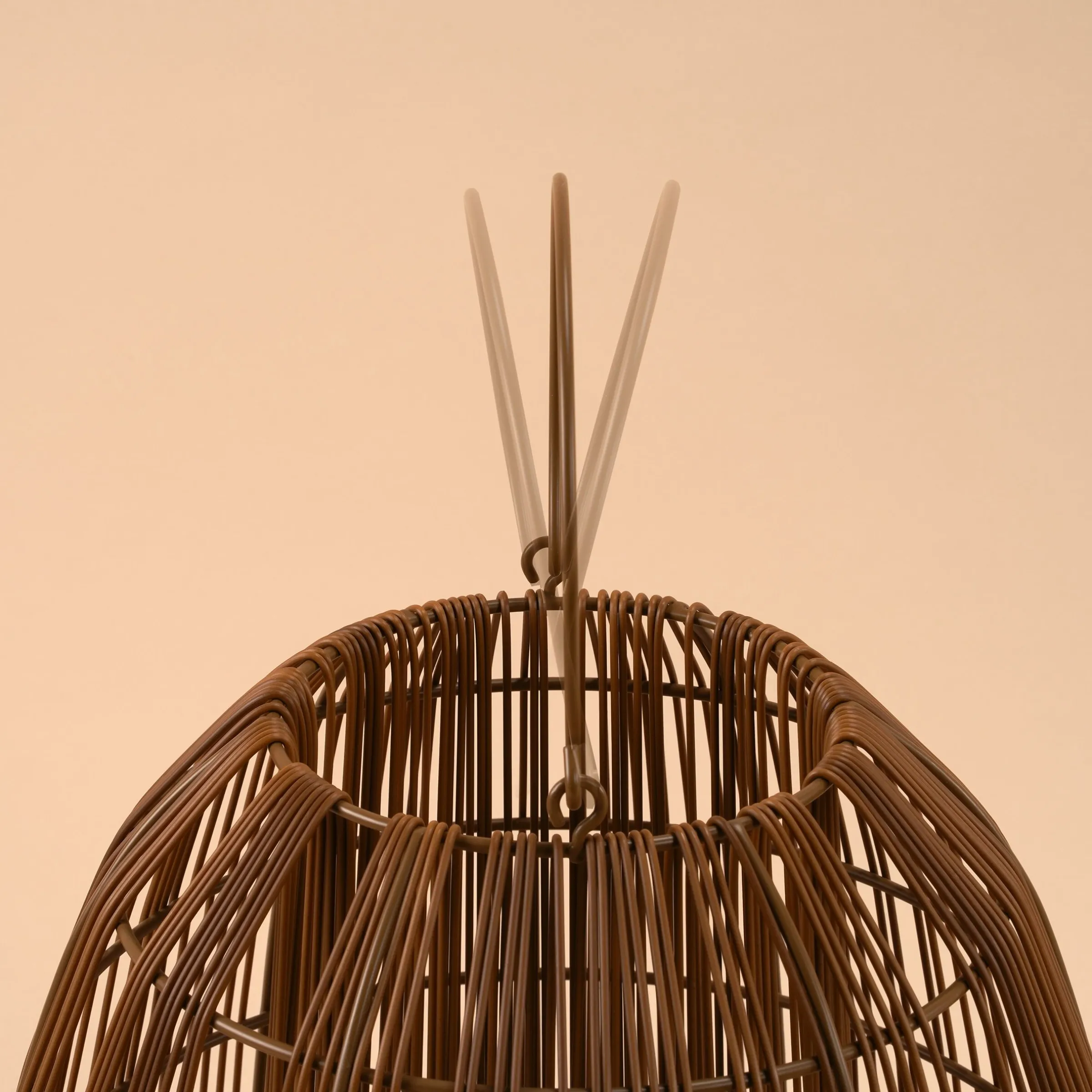 Solar Windlicht Isabella 40 cm im Boho-Stil