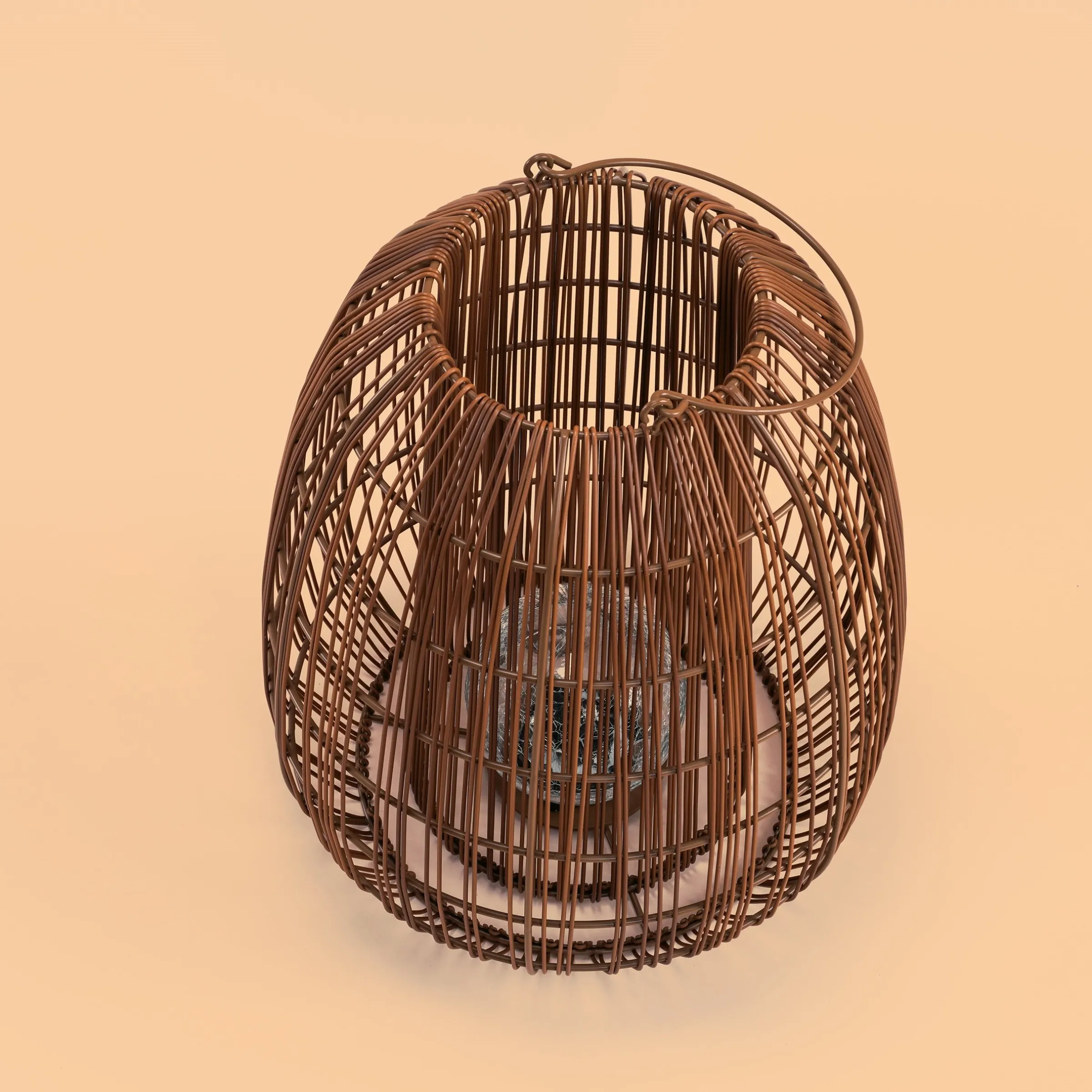 Solar Windlicht Isabella 40 cm im Boho-Stil