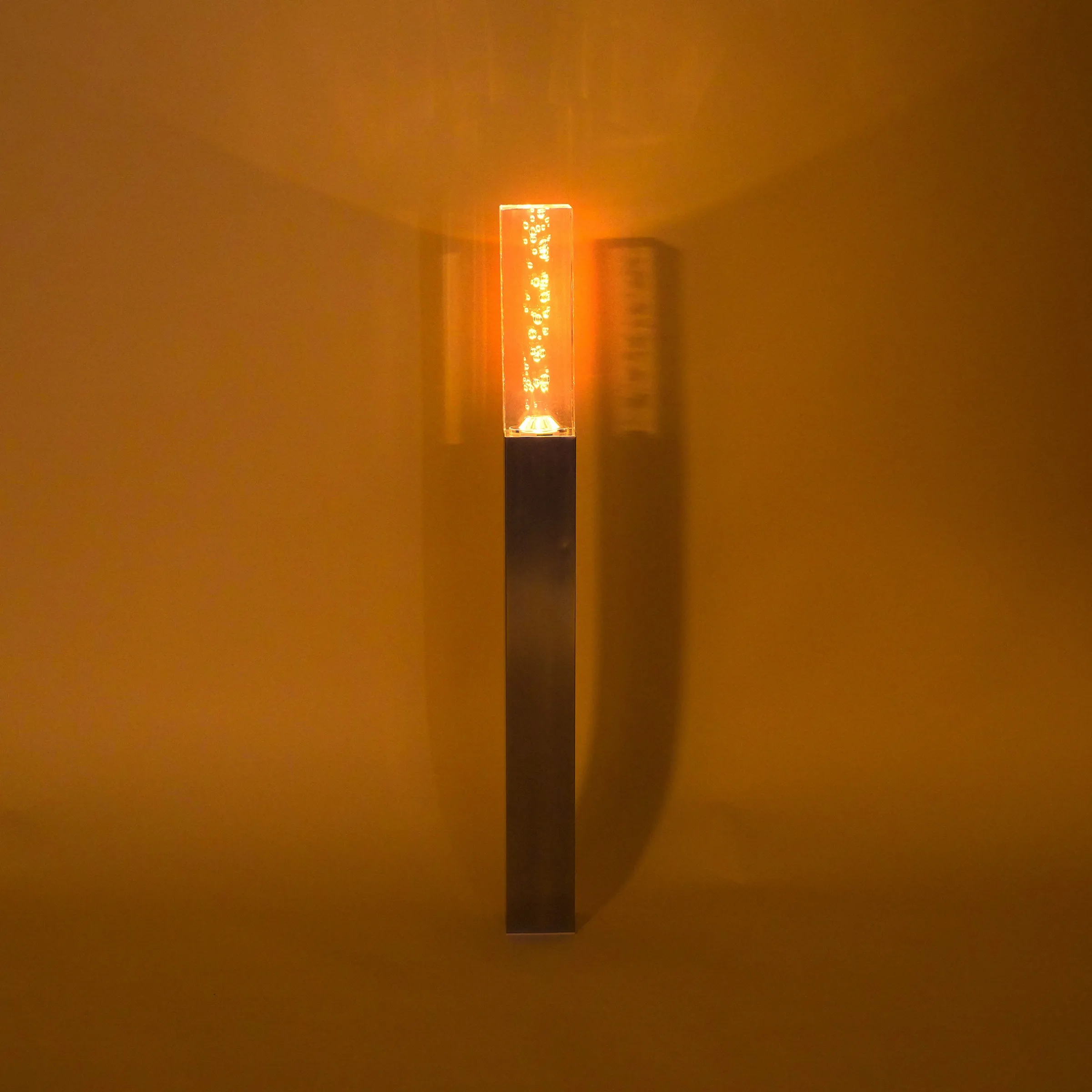 Standleuchte Bubble Tower 63 cm bernsteinfarben