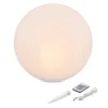 Stimmungsvolle Solarkugel Siena ⌀ 50 cm mit Fernbedienung