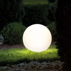 Stimmungsvolle Solarkugel Siena ⌀ 50 cm mit Fernbedienung