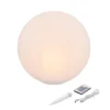 Stimmungsvolle Solarkugel Siena ⌀ 40 cm mit Fernbedienung