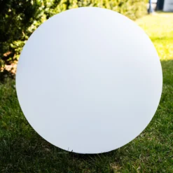 Stimmungsvolle Solarkugel Siena ⌀ 40 cm mit Fernbedienung