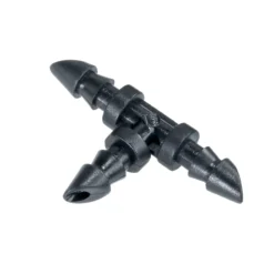 T-Stück schwarz für 4,5 mm Druckschlauch