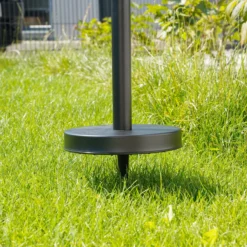 Vielseitige Solar Stand- und Leseleuchte Emilia 150 cm