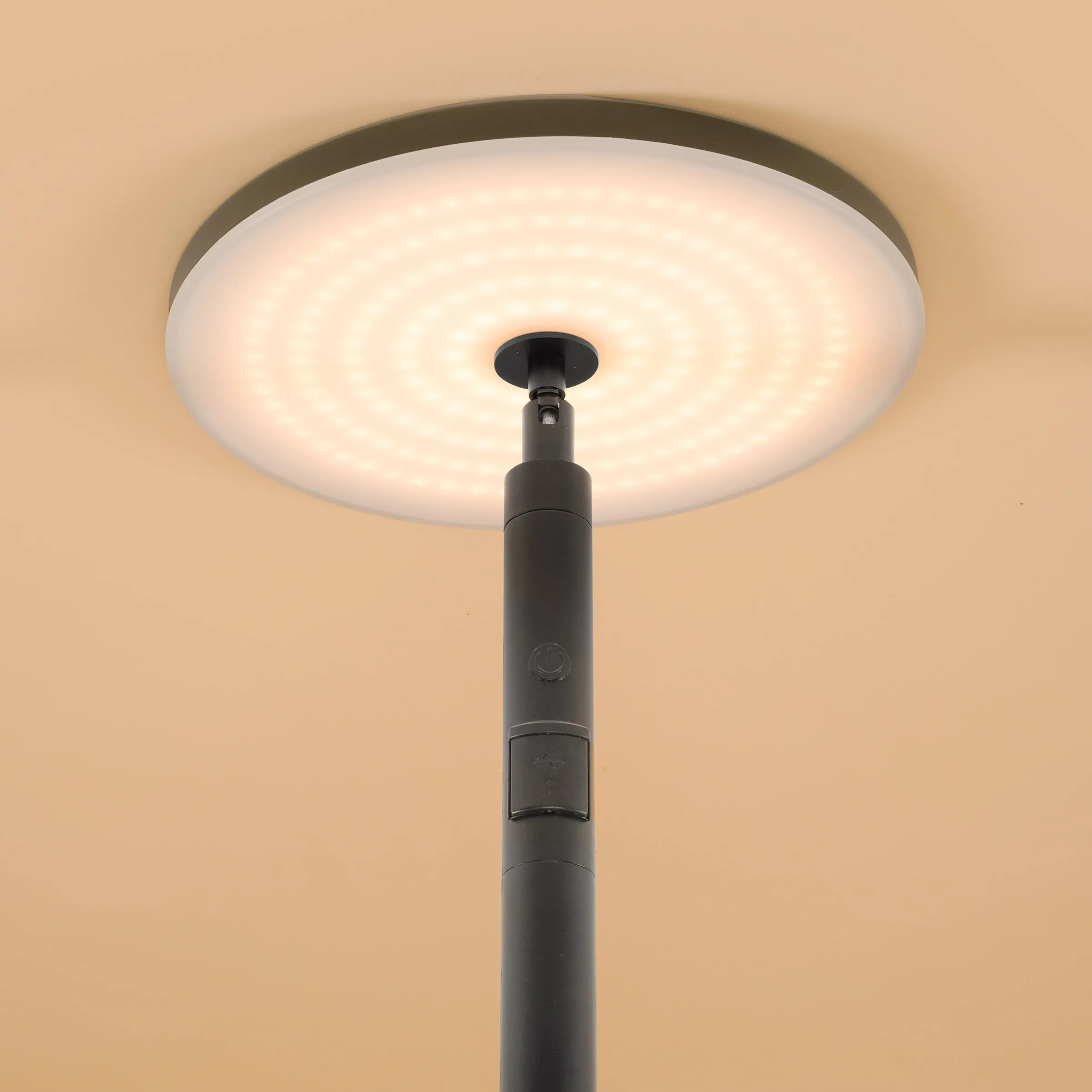 Vielseitige Solar Stand- und Leseleuchte Emilia 150 cm