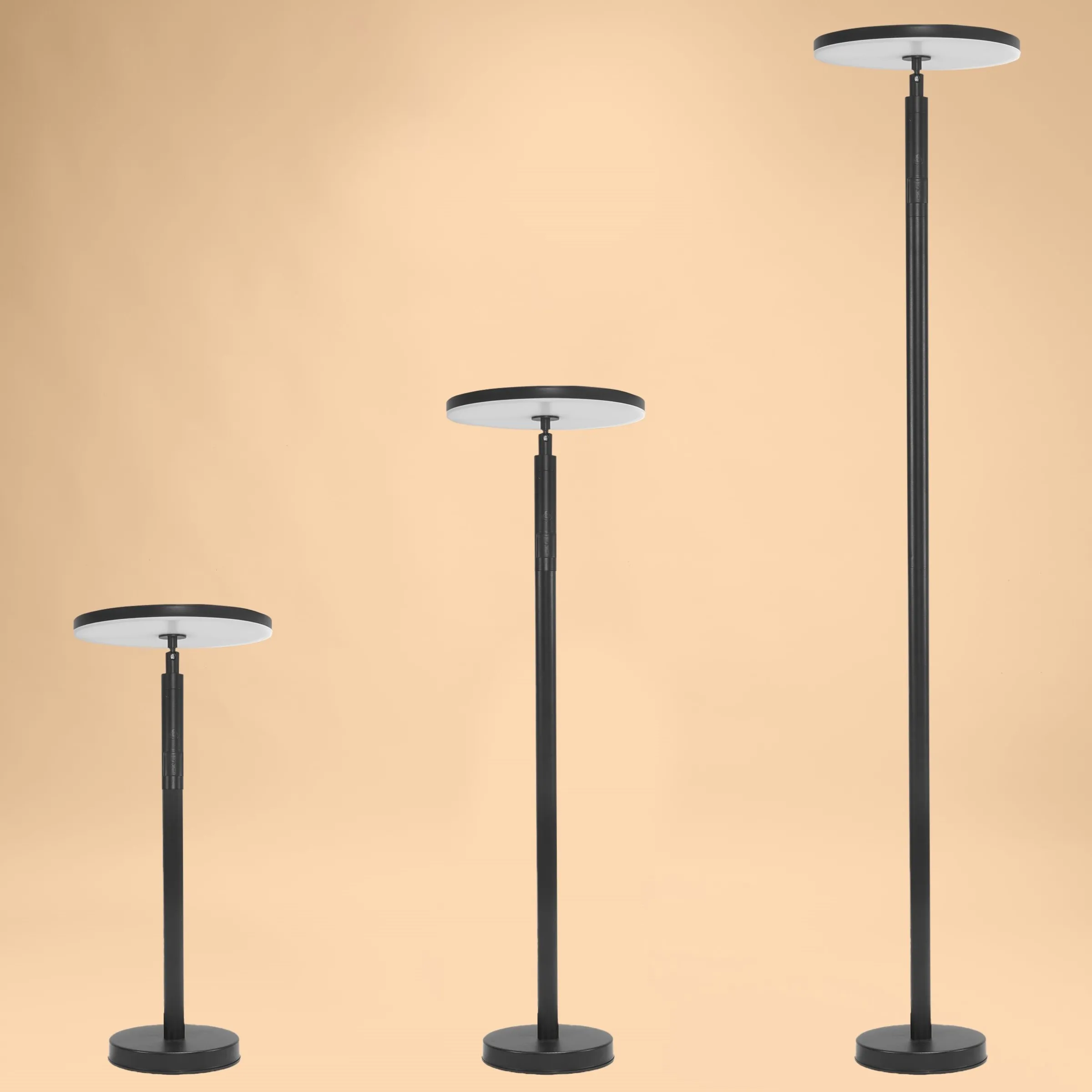 Vielseitige Solar Stand- und Leseleuchte Emilia 150 cm