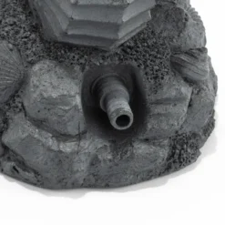 Wasserspeier-Figur Seepferdchen Ida im Steindesign