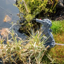 Wasserspeier-Figur Seepferdchen Ida im Steindesign