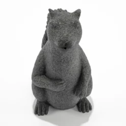 Wasserspeier-Figur sitzendes Eichhörnchen Puschel