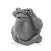 Wasserspeier-Figur sitzender Frosch