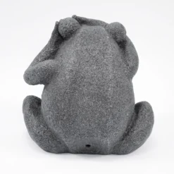 Wasserspeier-Figur sitzender Frosch