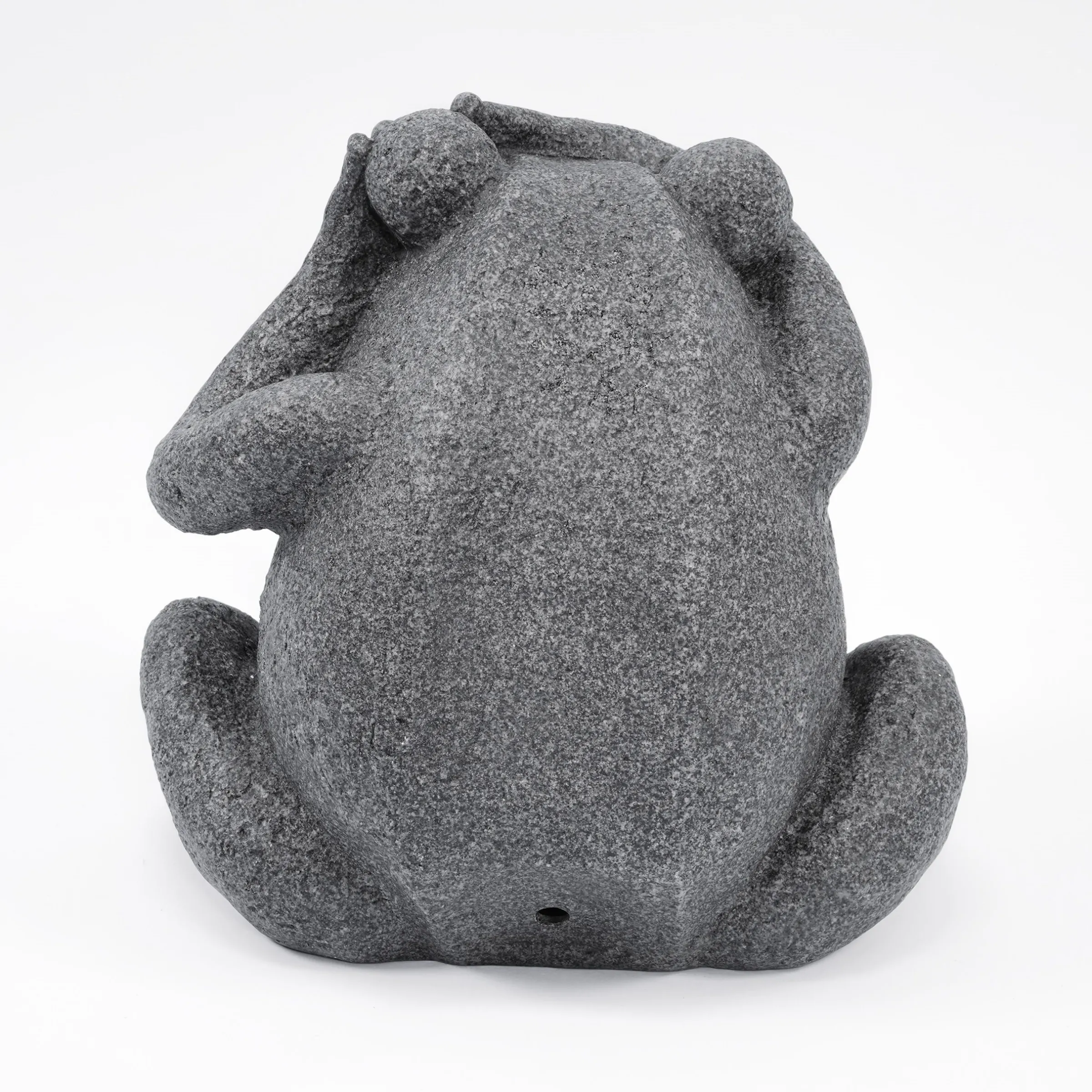 Wasserspeier-Figur sitzender Frosch
