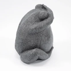 Wasserspeier-Figur sitzender Frosch