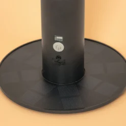 Zauberhafte Solar Tischleuchte Pineto mit Acrylglas-Oberteil, dimmbar