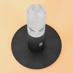 Zauberhafte Solar Tischleuchte Pineto mit Acrylglas-Oberteil, dimmbar